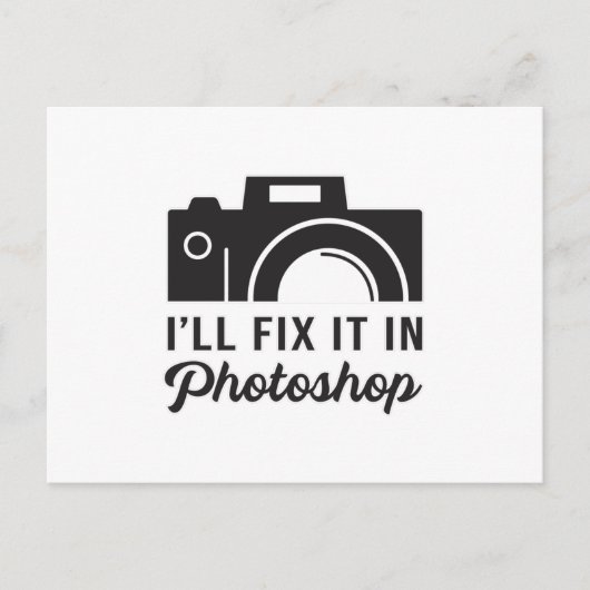 Fotograf Fotografie Lens Funny Gift Idee Postkarte (Vorderseite)