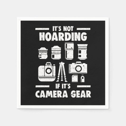 Fotograf Fotografie Serviette (Vorderseite)