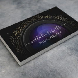 Fotograf Fotografie Typografie Visitenkarte