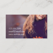 Fotograf, Fotografie, Visitenkarte (Rückseite)