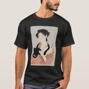 Fotograf Fotokamera Samurai Ehefrau T-Shirt