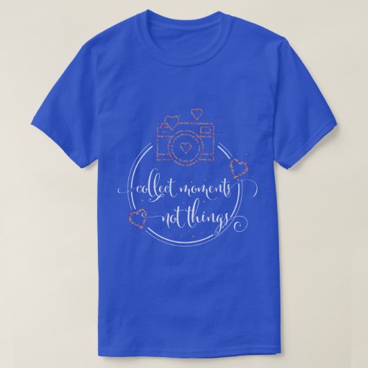 Fotograf-Fotokamera T-Shirt (Design vorne)