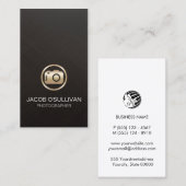 Fotograf-Fotokamera Visitenkarte (Vorne/Hinten)