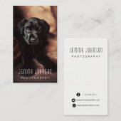 Fotograf Fotovorlage Marketing Visitenkarte (Vorne/Hinten)