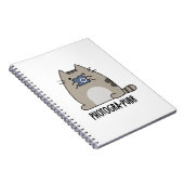 Fotograf Funny Cat Fotograf Pun Notizblock (Rechte Seite)