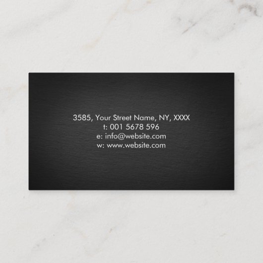 Fotograf für Haustiere - Fotografie für Haustiere Visitenkarte (Rückseite)