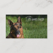 Fotograf für Haustiere - Tierfotografie Visitenkarte (Vorderseite)