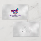 Fotograf für Haustiere - Tierfotografie Visitenkarte (Vorne/Hinten)