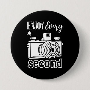 Fotograf genießt jede Sekunde Button