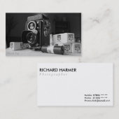 Fotograf-Geschäfts-Karte Visitenkarte (Vorne/Hinten)