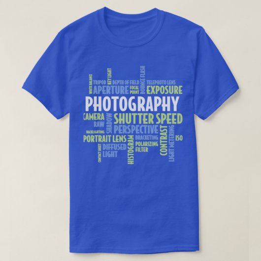 Fotograf Gifts Fotokamera T-Shirt (Design vorne)