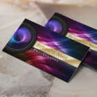 Fotograf Gold gestreifte Aurora Moderne