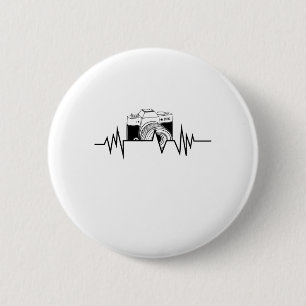 Fotograf-Herzschlag-Fotografie-cooles Geschenk Button
