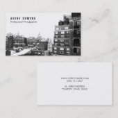 Fotograf hinzufügen Foto Fotografie Visitenkarte (Vorne/Hinten)