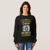 Fotograf Hobby Fotograf Digitalkamera Pho Sweatshirt (Vorne ganz)