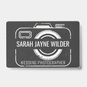 Fotograf Hochzeitskamera Ausweis (Vorderseite)