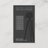 Fotograf ı Visitenkarte (Vorderseite)