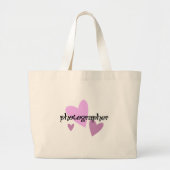 Fotograf Jumbo Stoffbeutel (Vorne)