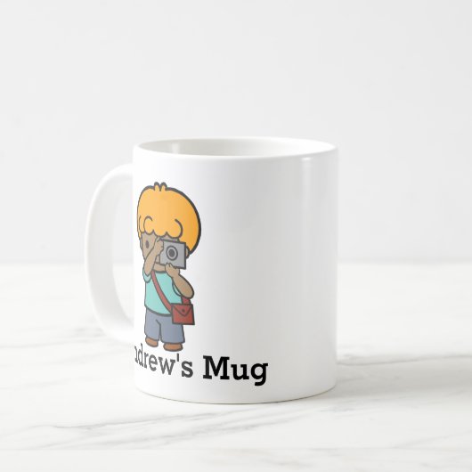 Fotograf Kaffeetasse (Vorderseite Links)