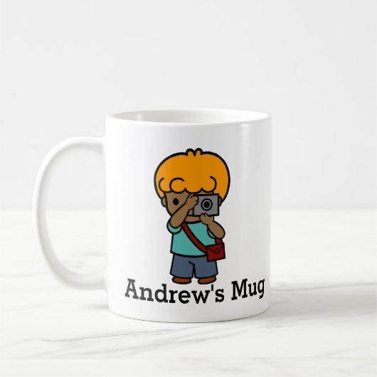 Fotograf Kaffeetasse (Links)