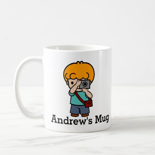 Fotograf Kaffeetasse (Links)