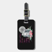 Fotograf-Kamera-Blitz Gepäckanhänger (Vorderseite vertikal)