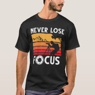Fotograf Kamera Lover Cool Fotografie T-Shirt