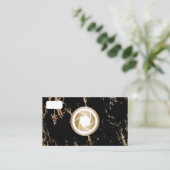 Fotograf-Kamera-modische Marmorphotographie Visitenkarte (Stehend Vorderseite)