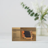 Fotograf/Kamera Visitenkarte (Stehend Vorderseite)