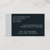 Fotograf-Kamera Visitenkarte (Rückseite)