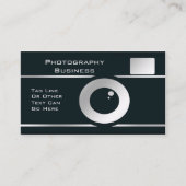 Fotograf-Kamera Visitenkarte (Vorderseite)