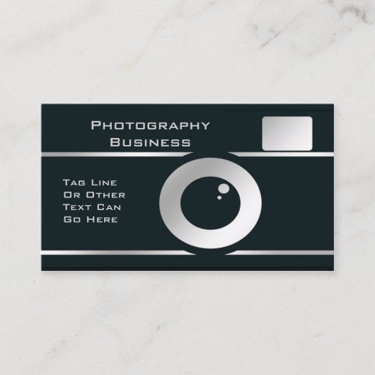 Fotograf-Kamera Visitenkarte (Vorderseite)