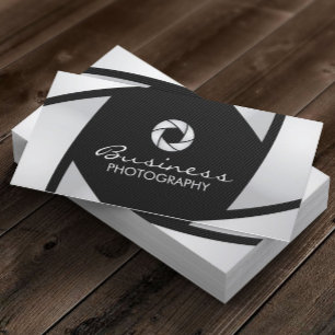 Fotograf-Kameraverschluss-moderne Fotografie Visitenkarte