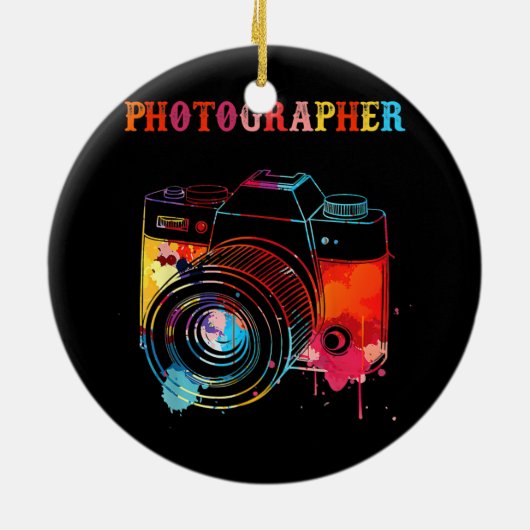 Fotograf Keramik Ornament (Hinten)