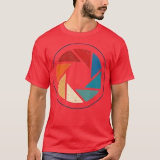Fotograf Lens Fotografen Retro-Kamera Foto T-Shirt