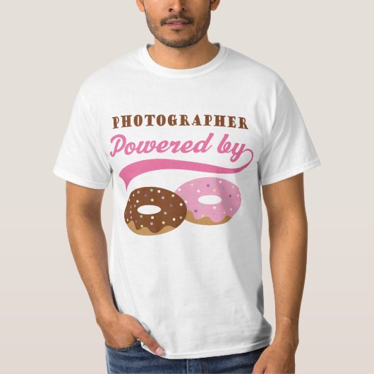 Fotograf-lustiges Geschenk T-Shirt (Vorderseite)