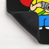 Fotograf-Mädchen 1 Mousepad (Ecke)