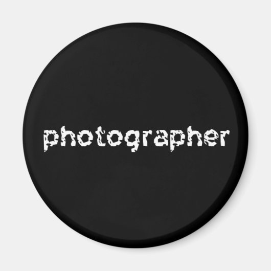 Fotograf Magnet (Vorne)