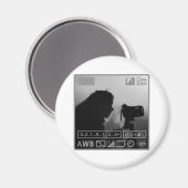 Fotograf Magnet (Vorderseite/Rückseite)