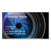 Fotograf Magnetische Visitenkarte (Vorderseite)