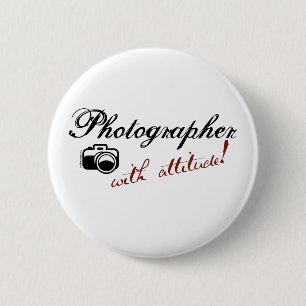 Fotograf mit Haltung Button