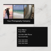 Fotograf-moderne Hochzeit Visitenkarte (Vorne/Hinten)
