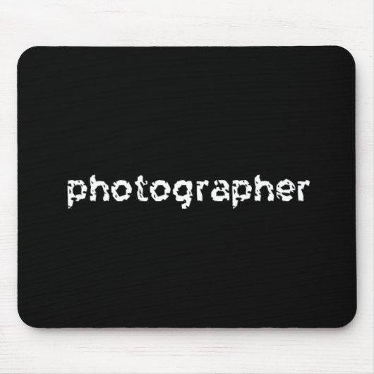 Fotograf Mousepad (Vorne)