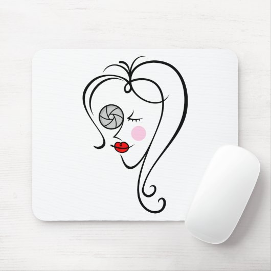 Fotograf Mousepad (Mit Mouse)