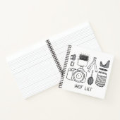 Fotograf-Notebook Notizblock (Innenseite)