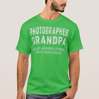 Fotograf Opa Geschenke für Großväter T-Shirt