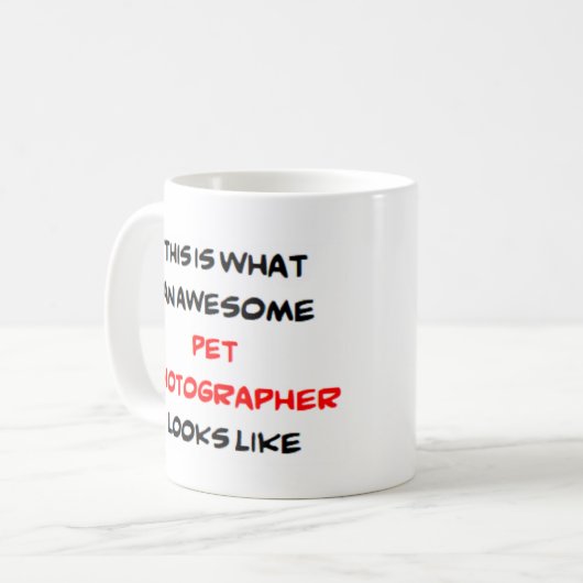 Fotograf, phantastisch kaffeetasse (Vorderseite Links)