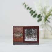 Fotograf-Portfolio Visitenkarte (Stehend Vorderseite)