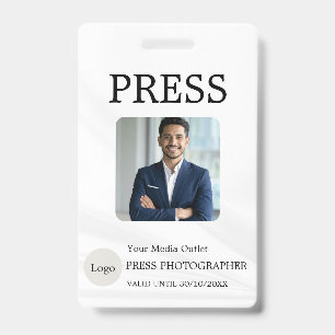 Fotograf Pressejournalist Ausweis Individuelles Ab