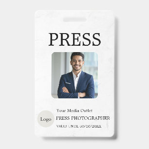 Fotograf Pressejournalist ID-Karte Benutzerdefinie Ausweis